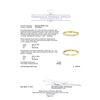Image 4 : 14KT Yellow Gold 3.72ctw Diamond Bangle Bracelet