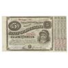Image 1 : 1874 $5 State of Louisiana Baby Bonds