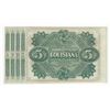Image 2 : 1874 $5 State of Louisiana Baby Bonds