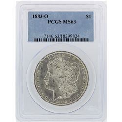 1883-O $1 Morgan Silver Dollar PCGS Graded MS63