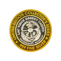LAC Vieux Desert $10 Casino Gaming Token .999 Silver Limited Edition