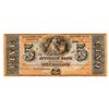 Image 1 : 1800's $5 New Orleans Louisiana Citizens Bank Note