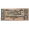 Image 1 : 1864 $10 The Confederate States of America Note
