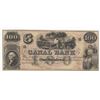 Image 1 : 1800s $100 Canal Bank New Orleans Obsolete Bank Note
