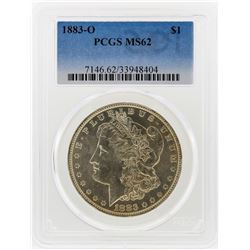1883-O $1 Morgan Silver Dollar PCGS Graded MS62