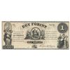 Image 1 : 1800s $1 Egy Forint Obsolete Bank Note