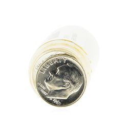 Roll of (50) 1963-P Brilliant Uncirculated Roosevelt Dimes