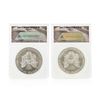 Image 2 : 2011-S & 2012-S $1 American Silver Eagle Coins ANACS MS70