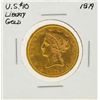 Image 1 : 1879 $10 Liberty Head Gold Coin
