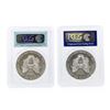 Image 2 : Set of (2) 2013 $1 American Silver Eagle Coins PCGS MS70