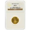 Image 1 : 1987 $10 American Gold Eagle Coin NGC MS69