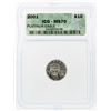 Image 1 : 2001 $10 American Platinum Eagle Coin ICG MS70
