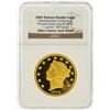 Image 1 : 1849 Pattern Double Eagle Smithsonian Collection Gold Coin NGC Ultra Cameo Gem P