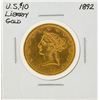 Image 1 : 1892 $10 Liberty Head Gold Coin