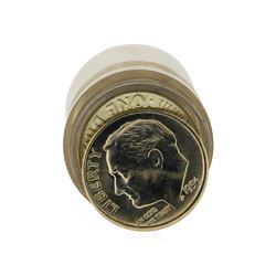 Roll of (50) 1956-D Brilliant Uncirculated Roosevelt Dimes
