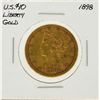 Image 1 : 1898 $10 Liberty Head Gold Coin
