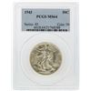 Image 1 : 1943 Walking Liberty Half Dollar Coin PCGS MS64