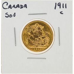 1911-C Canada Sovereign Gold Coin