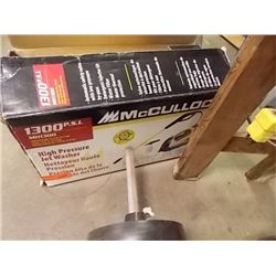 MCCULLOUGH PRESSURE WASHER - 1300 PSI