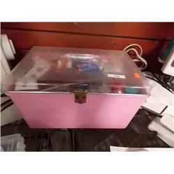 SEWING BASKET FULL OF NOTIONS