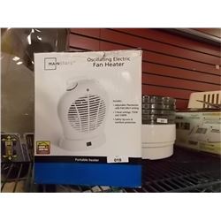 OSCILLATING ELECTIC FAN HEATER