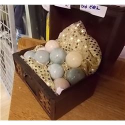 ASSORTED GEMSTONE ORBS - SOLD ON CHOICE