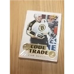 NHL COOL TRADE CARDS - 1996 - UNOPENED PKG - CAM NEELY ON FRONT CARD