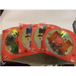 REFLECTIONS OF OLYMPIC GOLD - GREAT EXPECTAIONS - 2002 - COMPLETE SET OF ALL 4 EPISODES = 4 DVDS - U