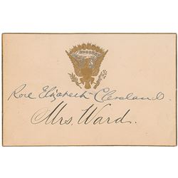 Grover and Rose Cleveland