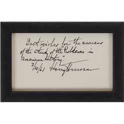 Harry S. Truman
