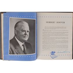 Richard Nixon and Herbert Hoover