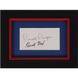 Ronald Reagan and Gerald Ford