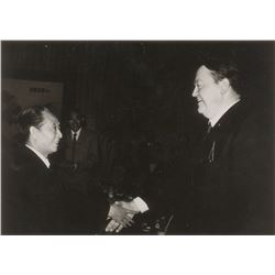 Hu Yaobang and Holger Borner