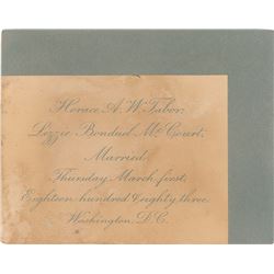 Leadville: Horace Tabor