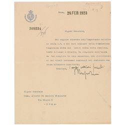 Benito Mussolini