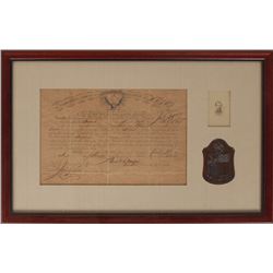 Civil War Item from Private Eldridge from New York Infantry