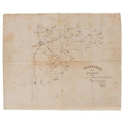 Petersburg Hand-Drawn Map