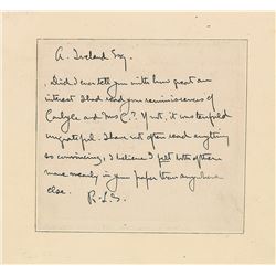 Robert Louis Stevenson