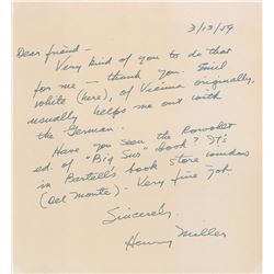 Henry Miller