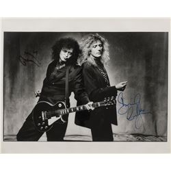 Jimmy Page and David Coverdale