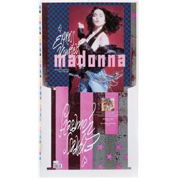 Madonna ‘Express Yourself’ First Cover Proof Artwork