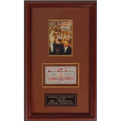 Kennedy 1960 Democratic National Convention Ticket