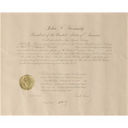 John and Robert Kennedy Signed Document
