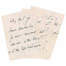 John F. Kennedy Handwritten Letter to Mary Pinchot Meyer