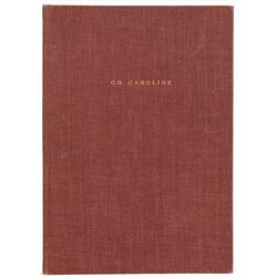 George Plimpton ‘Go Caroline’ Privately Printed Book
