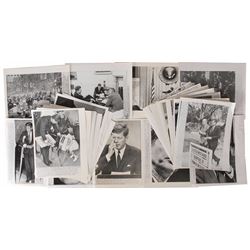 Collection (25) JFK Press Photographs