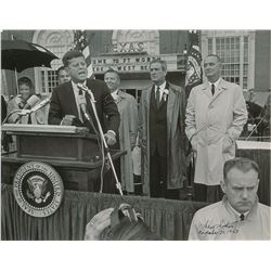 John F. Kennedy Oversized Fort Worth Photograph by Gene Gordon