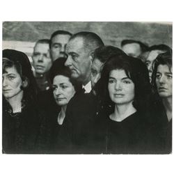 Jacqueline Kennedy Oversized Funeral Photograph
