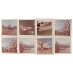John F. Kennedy Funeral Set of Eight Original Candids