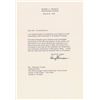 Image 1 : Harry S. Truman Typed Letter Signed